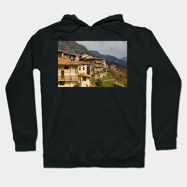 Poffabro Village in North East Italy Hoodie by jojobob